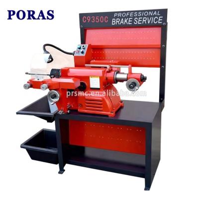 China Repair brake disc and drum hot sale PORAS brake lathe machine car brake disc C9370C brake lathe on car for sale