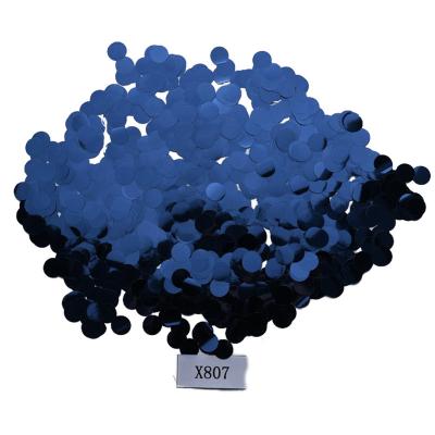 China Blue Birthday Custom Wedding Confetti Selection 1.5cm 2.5cm Shape Balloon Party Decoration Party Confetti for sale