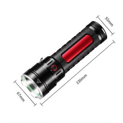 China High quality 30w high lumen background high lumen led torch light flashlight for camping for sale