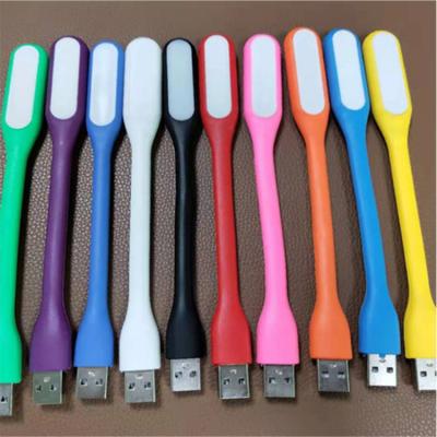 China Wholesale Custom Modern Logo Silicone Flexible Mini Usb Led Night Light Lamp For Power Bank Computer Notebook for sale