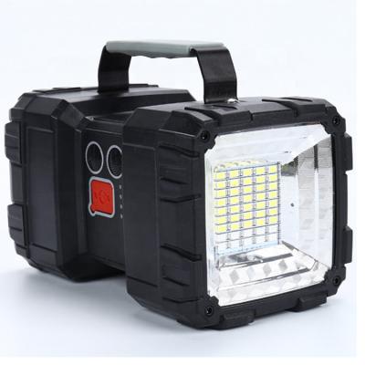 China Outdoor Rechargeable Handheld Spot Light Portable Powerful ABS Hunting Led Searchlight for sale