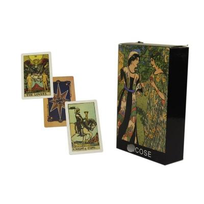 China Promotion Printing Oracle Cards Made In China Holographic Custom Paper Tarot Card Pack Printing for sale