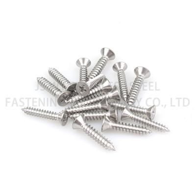 China Stainless Steel 410/304/316/A2/A4/ci/China BIMETALLIC New Products Tapping Philiips Phillips Flat Csk Head Self Drilling Screw for sale