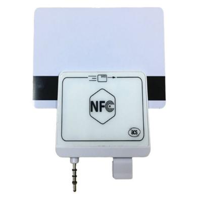 중국 휴대용 NFC 오디오 잭 카드 판독기, 13.56 Mhz RFID 판독기 ACR35 판매용