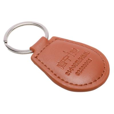 China NFC etiketteert leerrfid NFC Zeer belangrijke ketting, NFC Keytag, NFC Keyfob Te koop