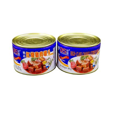 China 500g canned canned cooked pork for sale