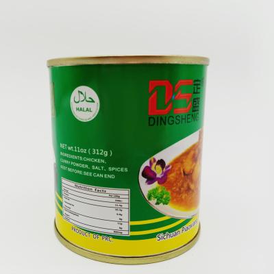 China Canned Curry Chicken 312g for sale