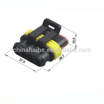 China gf30 automotive pbt for electrical plug DJ7041-1.5-21 for sale