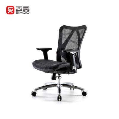 China (Height)Adjustable Boss Swivel Ergonomic Mesh Chair Aftermarket High Chairs With 3D Armrest for sale