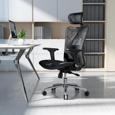 China (Height) Adjustable Executive Office Adjustable Chair With Armrest Foshan Height Back Swivel Office Chair for sale