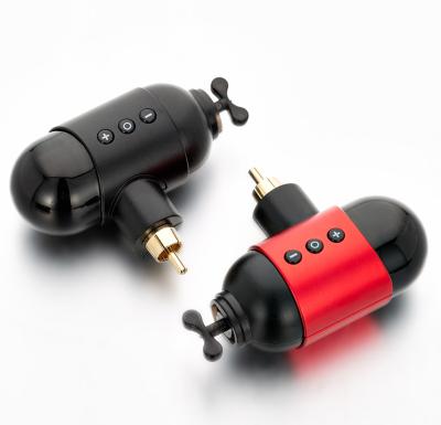 China 2021 New Arrival Mini Wireless Tattoo Power Supply RCA Connection for Tattoo Pen Machine PS374 for sale