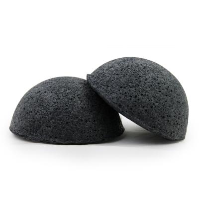 China All Natural Bebevisa MSDS Certified Konjac Charcoal Sponge Wholesale With Customized Package for sale