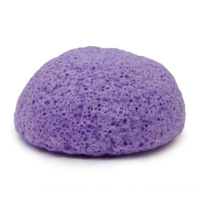 China Facial Massage and Body Cleansing Wholesale Purple Hydration Lavender Butterfly Konjac Sponge Hot Seller Facial Natural Konjac Sponge for sale