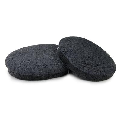 China Adult and Baby Bebevisa Oval Shape Professional Organic Facial Konjac Sponge Whitening and Moisturizing for sale