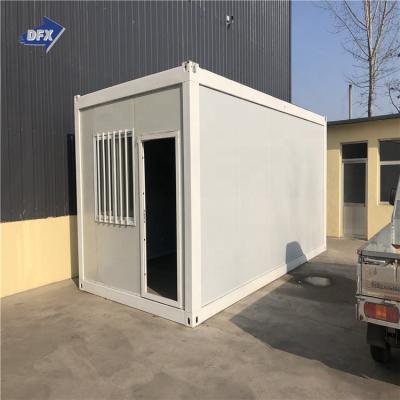 China Casas prefabricated duplex flat pack prefab shipping container houses prefabricated tiny home for office building Te koop