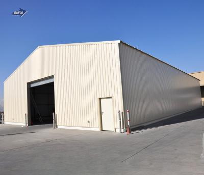 China High Bay Prefabricated Steel Structure Warehouse Rise Building And Wide Span for sale