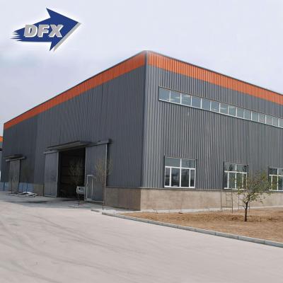 China Large Span Prefab Steel Structure Workshop Industrial Steel Structure Factory Building for sale