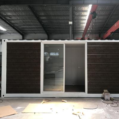 China low cost 2 bedroom prefab shop house container for sale en venta