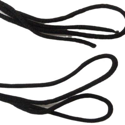 China Factory Supply Wholesale Elastic Round Earring Making Black Earring Elastic Band For Masking for sale