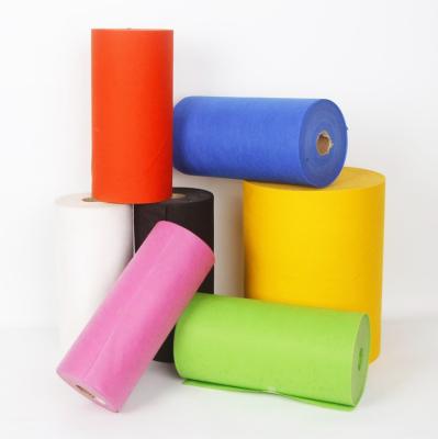 China Waterproof Disposable Indoor Table Cloth With High Quality Colorful Tnt Nonwoven Table Cloth for sale