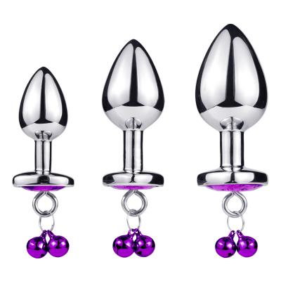 China Wholesale High Quality S M L 3pcs Set Silicone Plugs Jewel Butt Anal Plugs For Sex Games for sale