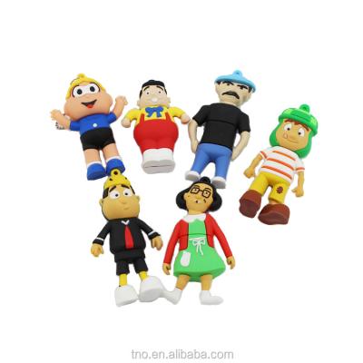 China PVC Wholesale Cartoon Character USB Flash Drive 4GB 8GB 16GB 32GB for sale