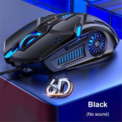 China Custom Wholesale 7 LED Backlight 6 Button Anti Skid Light Mice Ergonomic Led Gaming Mouse G5 Wired Gaming Mouse for sale