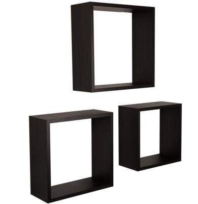 China Easy Assembly Decorative Floating Cube Shelf Wall Decor for sale