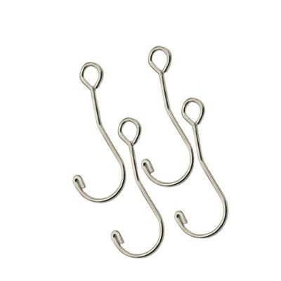 China Heavy Industry Factory Direct Sales Modern Style Curtain Iron Stainless Steel Metal Wall Hook for sale