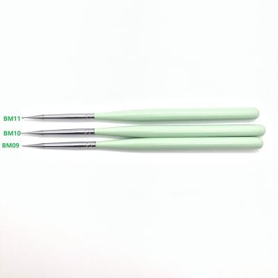 China Home or Salon Customized Nail Art Dotting Pen Metal Nail Art Dot Tool for sale