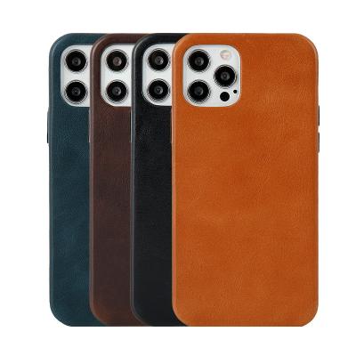 China 2022 New Shockproof Official Original 3 Sides Wrapped Genuine Leather For iphone 13 Pro Leather Phone Case for sale