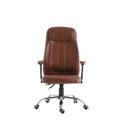 China Modern Adjustable Leather Computer Chair PU Executive Chair Office Gaming Task (Height) Swivel Chair for sale