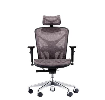 China (Size) Adjustable Ergonomic Office Chair Lumbar Support Mesh Chair Computer Desk Task Chair With Armrests for sale