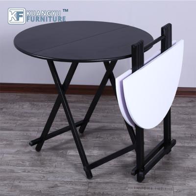 China DINING TABLE Quality Modern Convenience Metal Wood Folding Dining Table Yes for sale