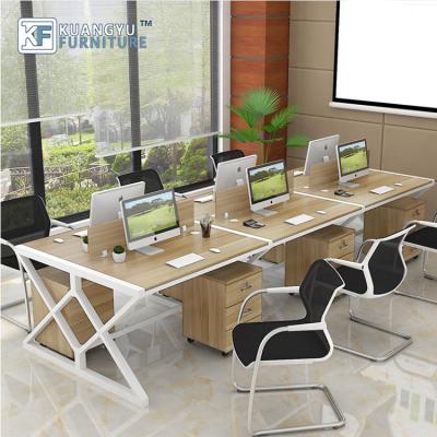 China Other High Quality Modern Metal Solid Wood Desk for sale