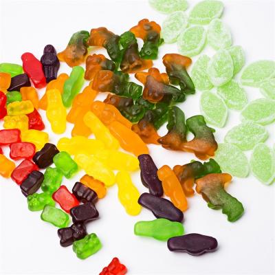 China Ready to be served Factory Direct Sale Multi-colored Gummies With Different Shapes In Gift Packing for sale