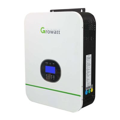 China Growatt SPF 3000TL HVM-48 3Kw 48V Single Phase Pure Sine Wave Off Grid Solar Inverter 315mm*400mm*130mm for sale