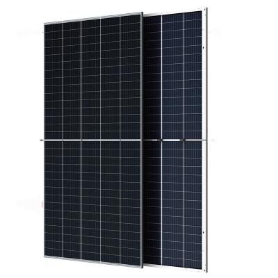 China Beepow high quality 450w solar power panels half 450 watt solar photovoltaic panels 182mm double glass 182mmx91mm for sale