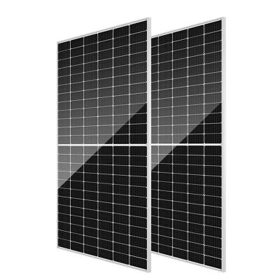 China Hot Promotional Beepow Mono Photovoltaic Panel High Half Efficiency 182mm Cells 450w Solar Panel 182mmx91mm for sale