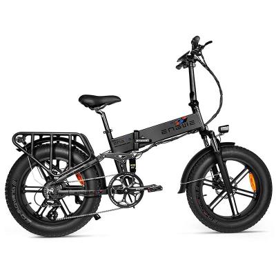 China BMS/Front& Rear lights 48V 750W FOLDING ELECTRIC CITY BIKE FOR ADULTS 20 INCH FAT TIRE MOUNTAIN BICYCLE ROAD BIKE SPORT PERFORMANCE BIKE for sale