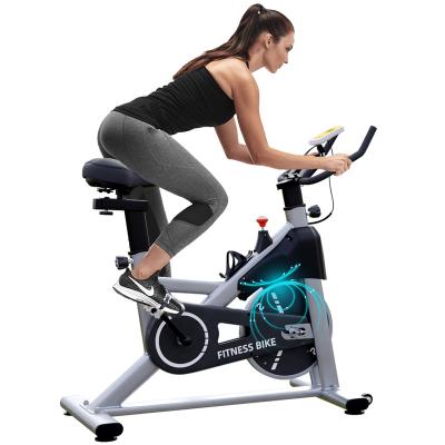 China US Warehouse Full Adjustable Fitness Flywheel Fitness Cardio Exercise Gym Equipment SB001-B Home Recycling Indoor Magnetic Spin Bike for sale