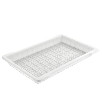 China Plastic FC530 540*270mm Tray Size Plastic Seedling Growing Tray Sprout Plate for sale