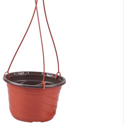 China JG175 China Vertical Flower / Green Plant Flower Thermoforming Garden Pots With Hook for sale