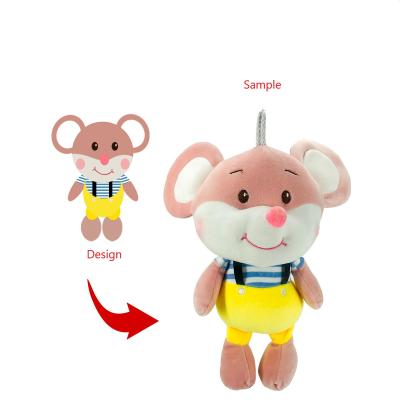 China Customized Plush Toys CE ASTM Manufacturer Custom Stuffed Cute Anime Plush Doll Toy Holiday Promotional Gift Company Mascot for sale