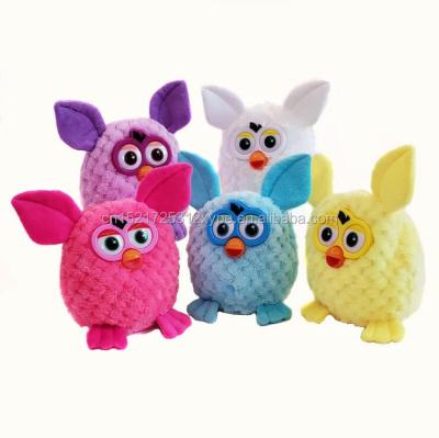 China Plush Factory Hot Electric Talking Owl Plush Pet Electronic Toy for sale