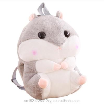 China High Quality Wholesale Plush Hamster Plush Toy Hand Pillow Cover Creative Gift Stuffed Warmer School Bag for sale