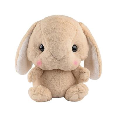 China High Quality Creative Plush Toy Bag Large Plush Rabbit Ears Rabbit Plush Toy Blanket School Bag for sale