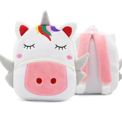 China Wholesale Plush Backpacks Little Girls Boys Cute Animal School Gift Custom Stuffed Plush Bag for sale