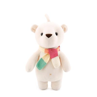 China Factory Custom Standing Plush Teddy Bear In A Scarf Stuffed Plush Toys for sale