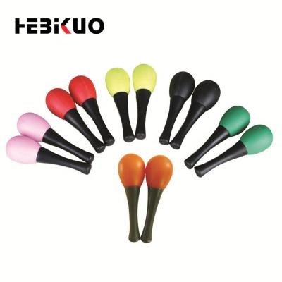 China Educational Cheap Maracas Musical Instrument Percussion Colorful Maraca Toy for sale